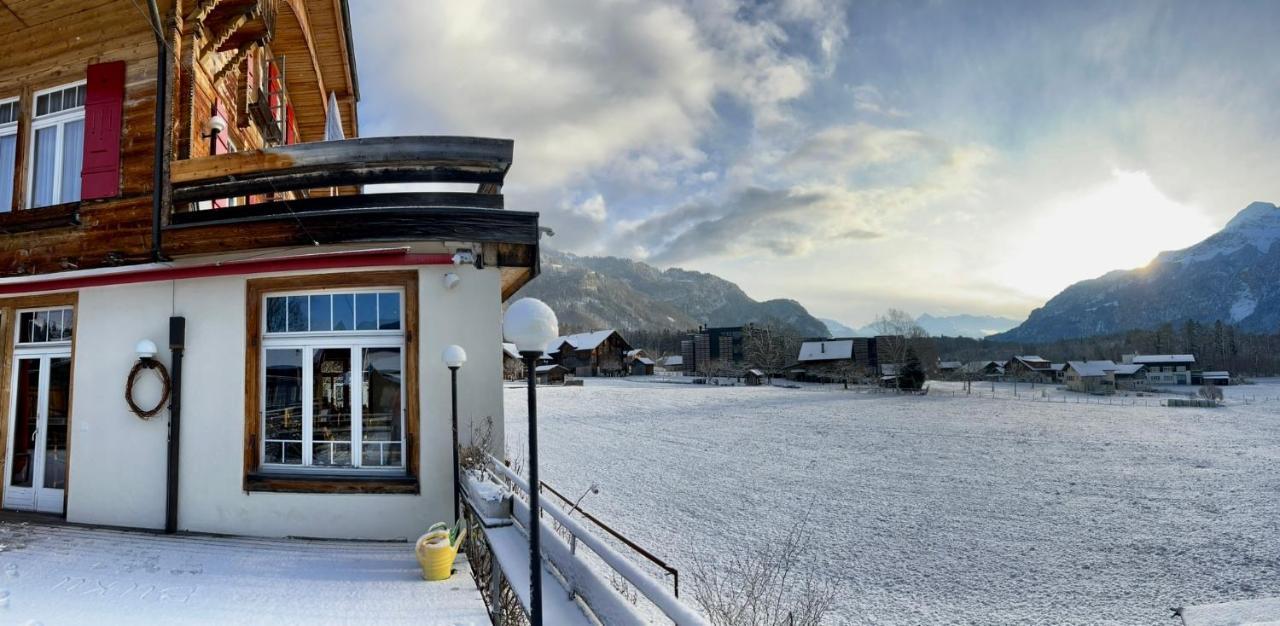 Hotel Alpenrose Beim Ballenberg Hofstetten bei Brienz Dış mekan fotoğraf